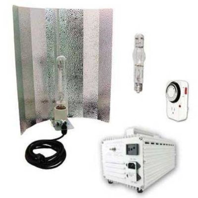 Grow Room Equipment - Virtual Sun VS400WRMS 400-Watt Hood HPS + MH Grow Light System Kit