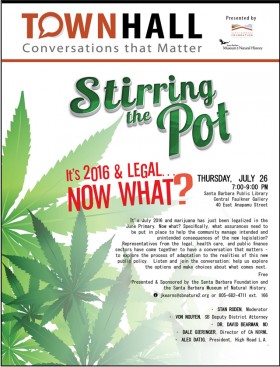 ‘Stirring the Pot’ Forum Puts Discussion of Legalized Marijuana on Front Burner