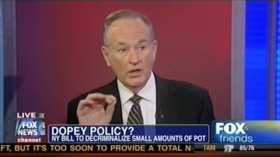 Bill O’Reilly Shouts Dumb Stuff About the Drug War Again