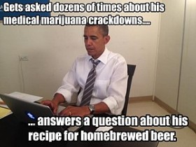 Reddit Yet Another Platform for Obama to Ignore Marijuana
