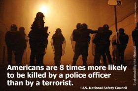 You’re Eight Times More Likely to be Killed by a Police Officer than a Terrorist