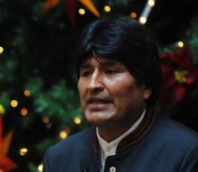 Bolivia - President Evo Morales, Source: http://stopthedrugwar.org/chronicle/2012/sep/17/bolivia_venezuela_reject_us_drug