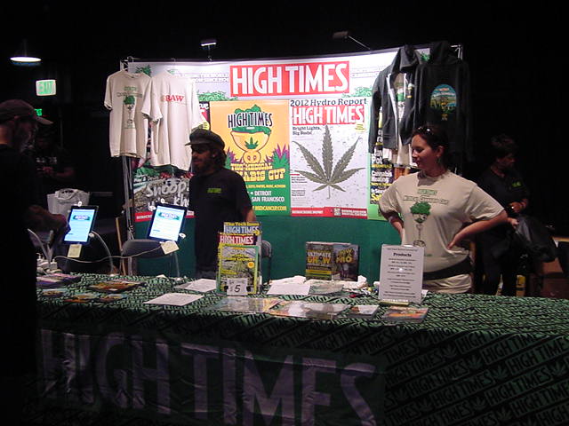 HT 2012 Seattle Medical Cannabis Cup - Vendor Booth