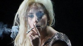 Lady Gaga Smokes Marijuana in Front of Thousands of Fans
