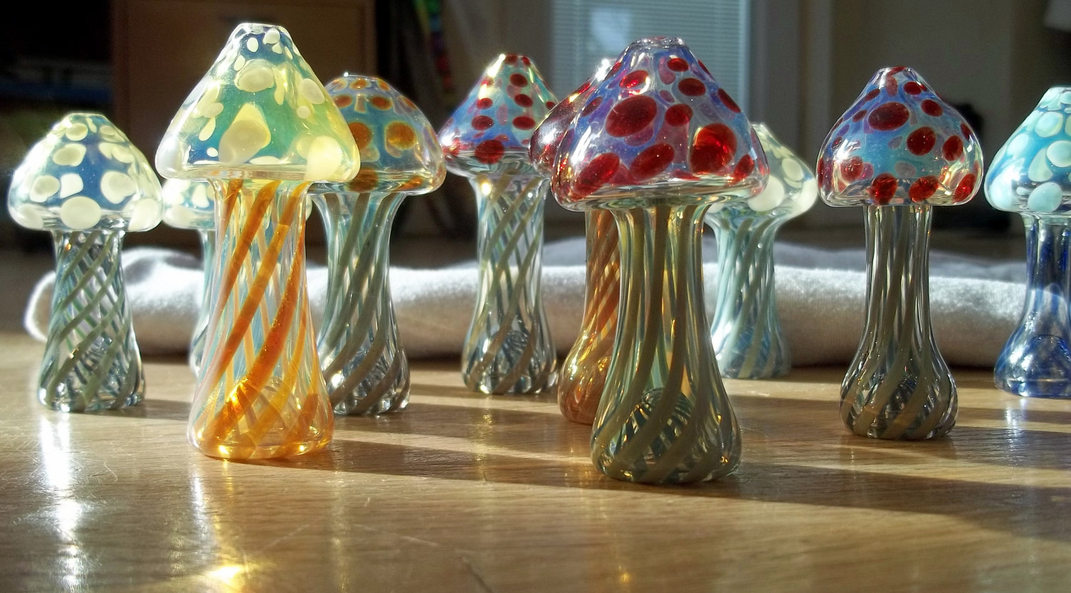 Piece of the Week | Custom Glass Mushroom Chillum