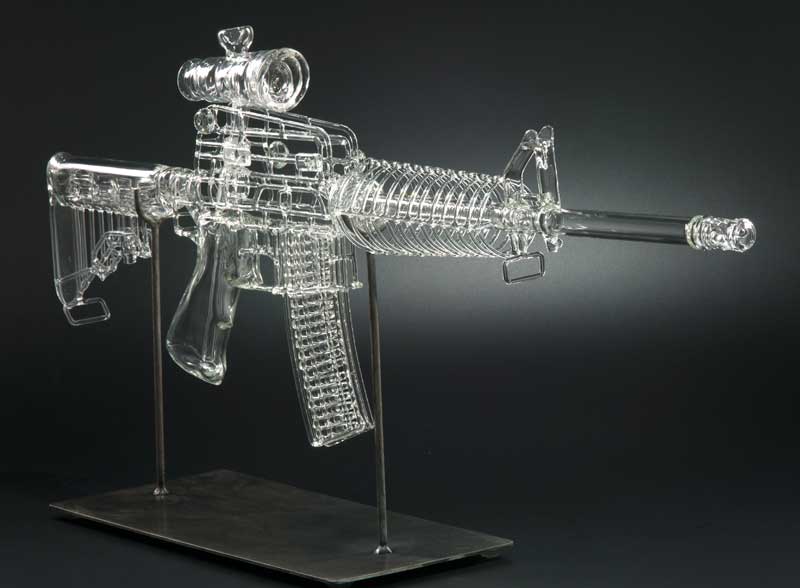 Piece of the Week | Mickelson Studios AR-15 Bong