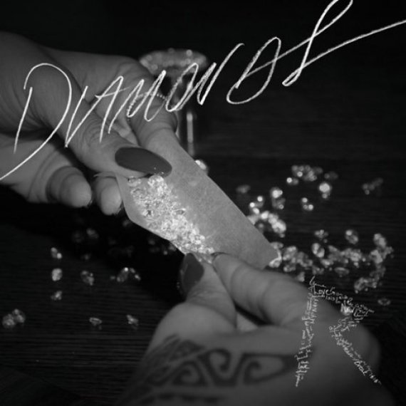 Rihanna Rolls Diamond Joint for Song Cover Art Weedist