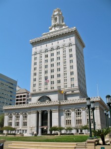 City of Oakland Fights Back Against Federal Medical Marijuana Asset Forfeiture Campaign. Source: http://en.wikipedia.org/wiki/File:Oakland_City_Hall_(Oakland,_CA)_2.JPG