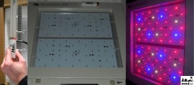 RhinoGrow LED Grow Light Comparison – 400w HPS Vs. 172w LED