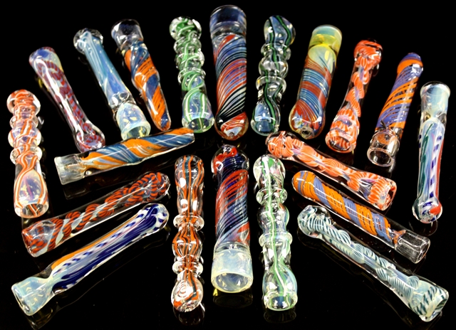 Piece-of-the-Week-Chillum-Pipe-assorted-glass.jpg