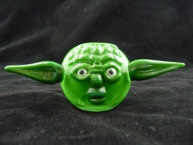 Piece of the Week | Hand Blown Glass Yoda Pipe