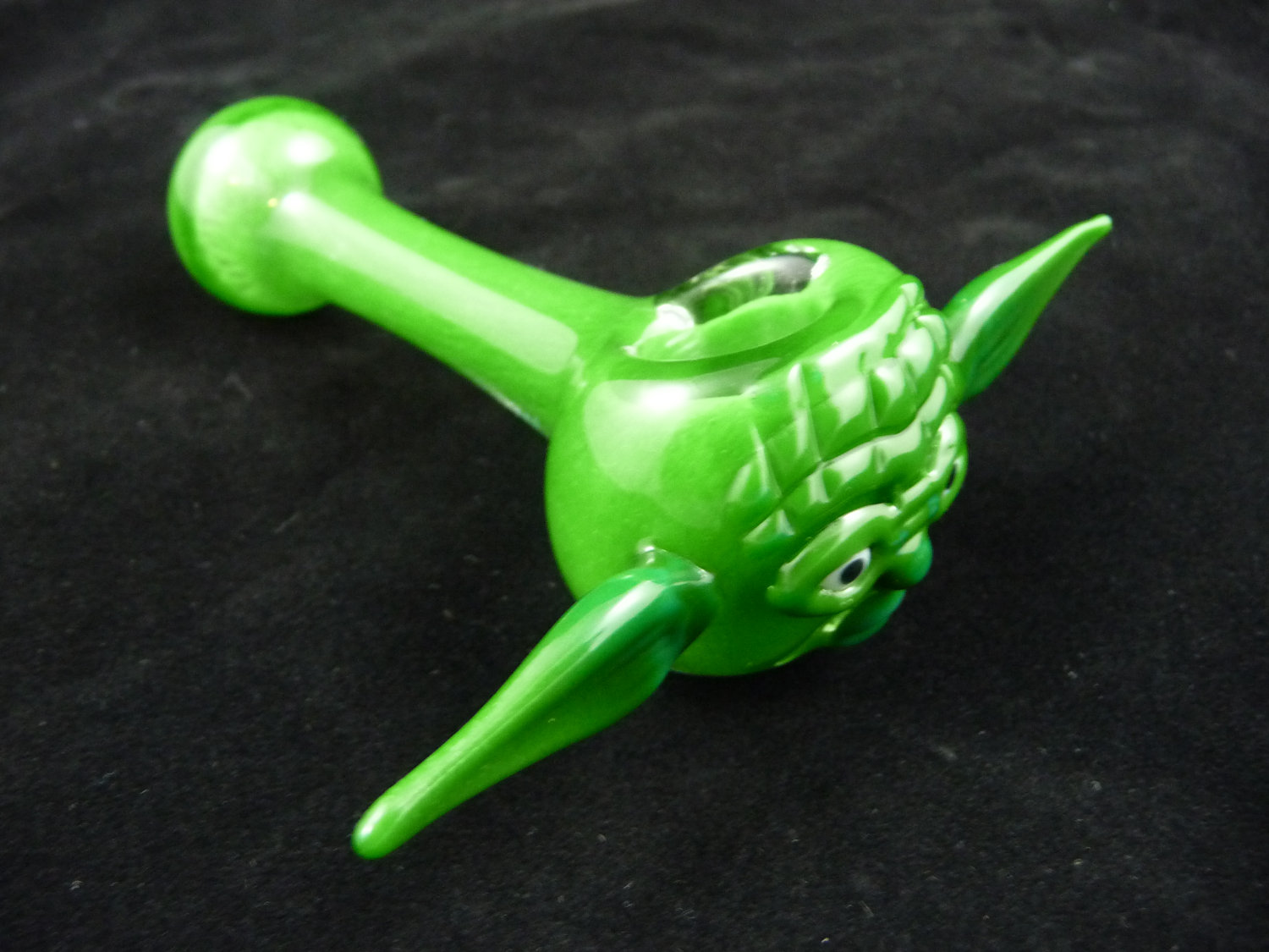 Piece of the Week | Hand Blow Glass Yoda Pipe