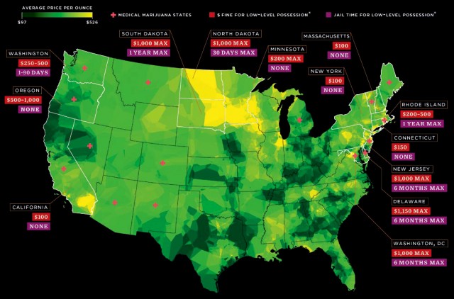 infographic marijuana prices us national Source http://www.wired.com/magazine/wp-content/images/19-09/st_infoporn_potb_f.jpg