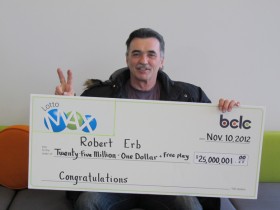 Canadian Lottery Winner, Bob Erb, Puts $1 Million Toward Effort to Legalize Marijuana