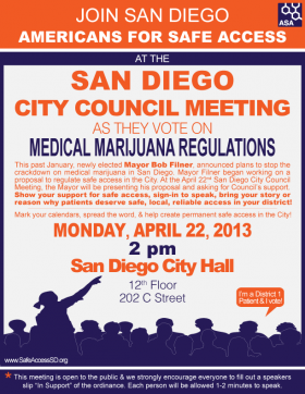 San Diego City Council Vote on Medical Marijuana Regulations
