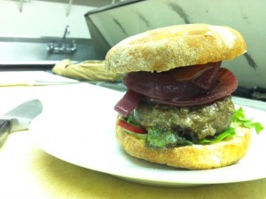 Medicated Gorgonzola Stuffed Lamb Burger, Source: Devilmonk