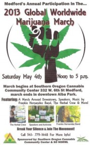Global Cannabis March Features Three in Oregon - Weedist