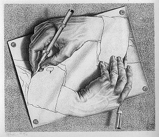 Escher Drawing Hands