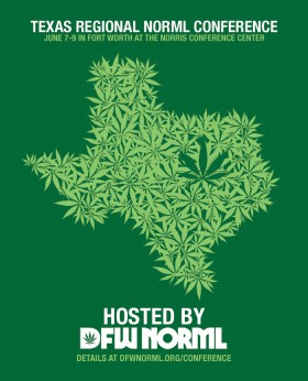 Grab Prohibition by the Horns - TX NORML Conference June 7-9 Source http://www.dfwnorml.org/wp-content/uploads/2013/03/gmm-2013-flyer-700.jpg