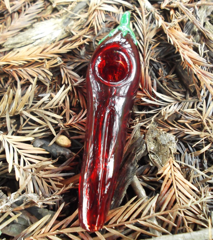 Weedist Piece of the Week Glass Fruit Pipes Chili Pepper Glass Pipe