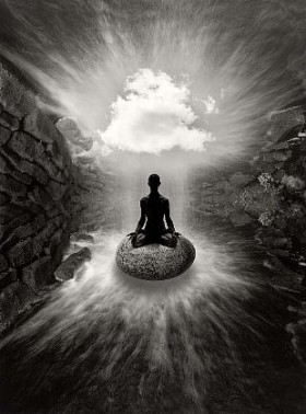 Jerry Uelsmann - Stone Meditation, Source: http://www.artslant.com/sf/works/show/34923