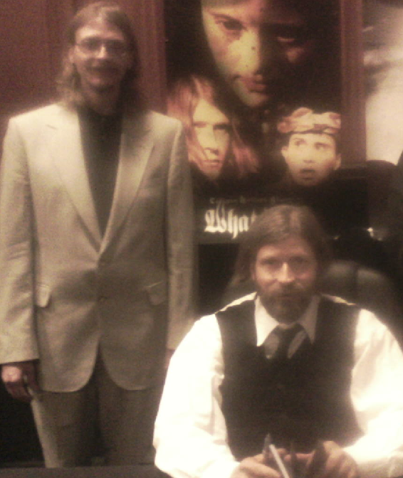 Me and Crispin Glover Source DGB