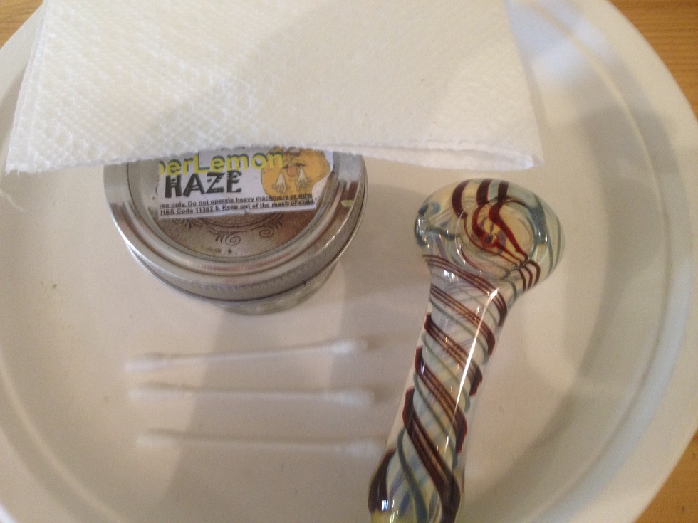 Paper Towel Weedist Toolkit - Prepping Bowl Super Lemon Haze (3)