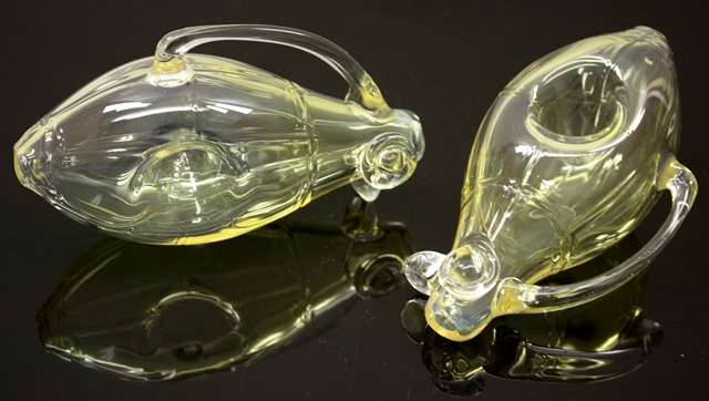 Glass Hand Grenade Pipes