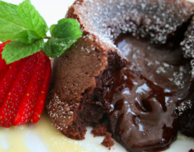 Great Edibles Recipes: Fallen Chocolate Lava Cake