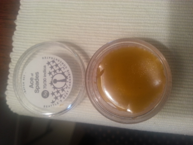 My Favorite Strains Ace of Spades BHO, Source: Diablo Dabs Seattle