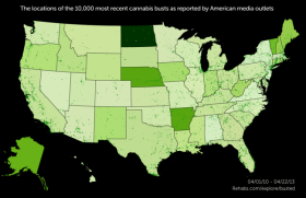 70% of Recent Major US Drug Seizures Are Marijuana Related