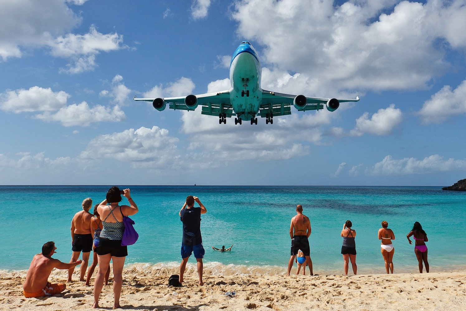 St. Maarten Airplane