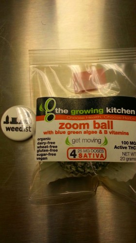 Edibles Review: The Growing Kitchen Zoom Ball, Source: Prospero Weedist
