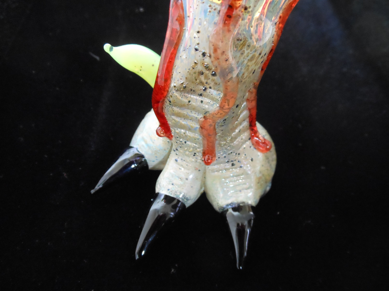 Monster Claw Slyme Glass Pipe