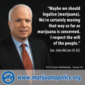 John McCain Ready for Legalization?!?