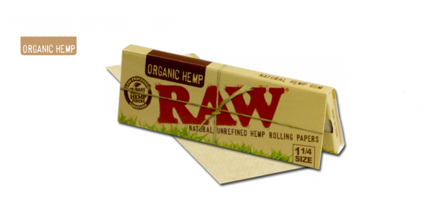 raw rolling papers organic unbleached 1.25 size - weedist, Source: http://rawthentic.com/organic/regular/