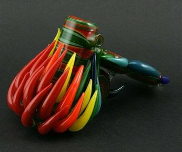 David Umbs Rainbow Flame Hammer Pipe | Source: