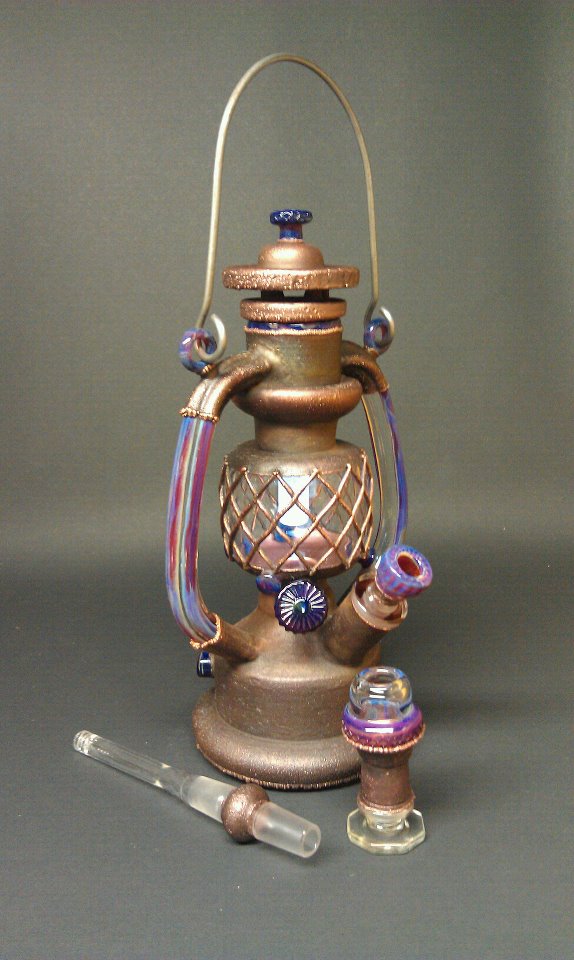 Old Fashioned Lantern Electroformed Bong | source: http://www.pinterest.com/pin/527554543821981058/