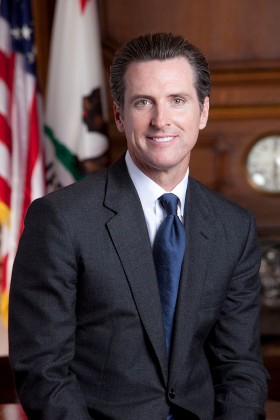 California Democrats Officially Add Marijuana Legalization to Platform, Source: http://commons.wikimedia.org/wiki/File:Gavin_Newsom_Lieutenant_Gov.jpg