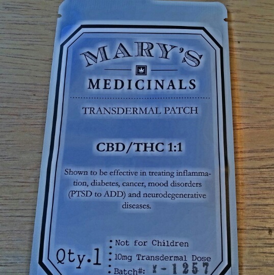 Product Review: Mary’s Medicinals Transdermal Patch - Weedist