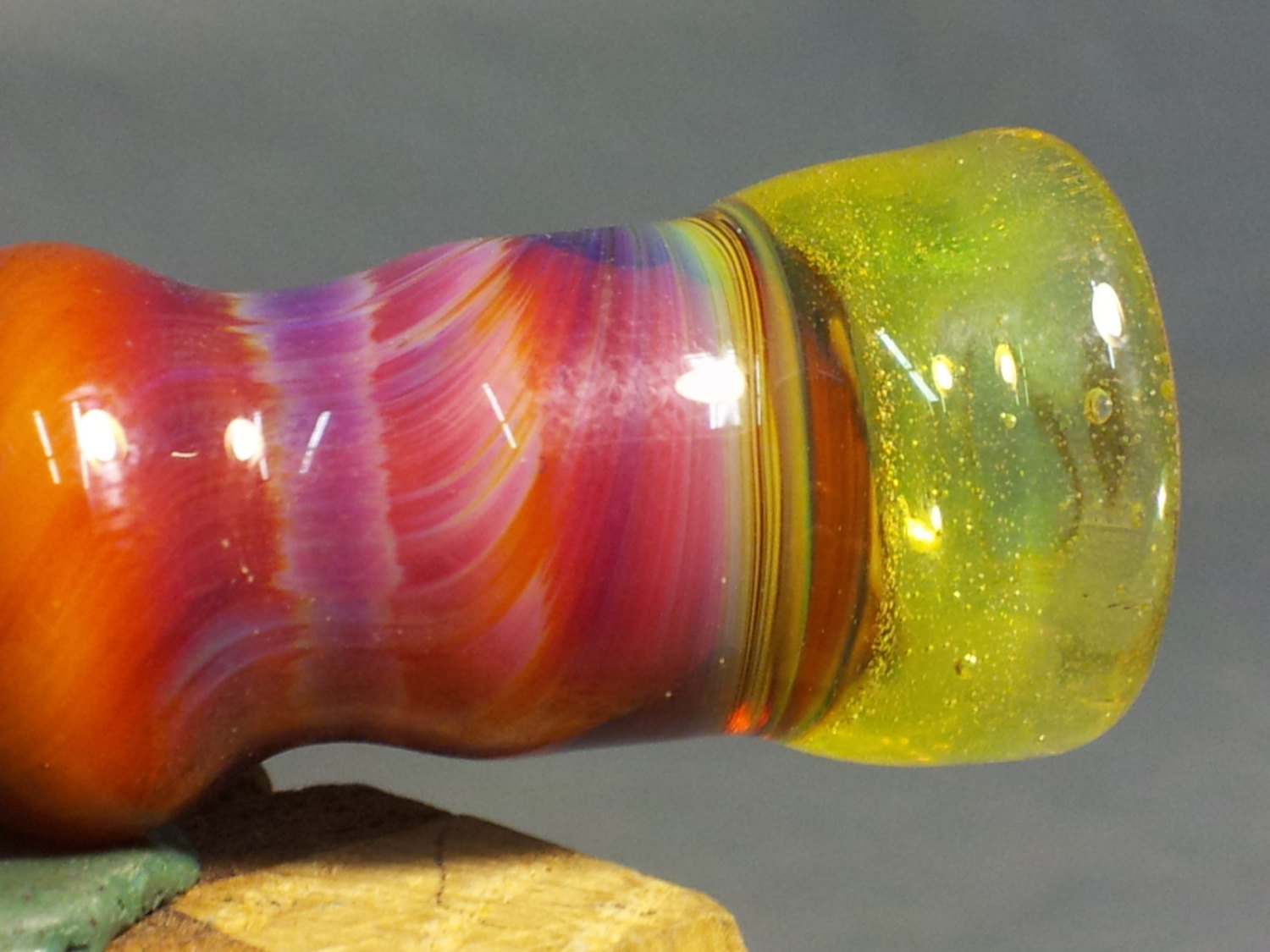 Glass Chillum for the Road