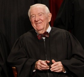 Retired Supreme Court Justice Stevens - Feds Should Legalize Marijuana, Source: http://www.guns.com/2014/04/15/retired-supreme-court-justice-advocates-correcting-second-amendment-guns-militias/