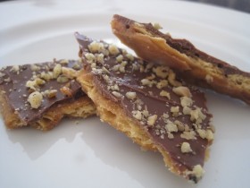 Great Edibles Recipes: Saltine Toffee Cannabis Cookies