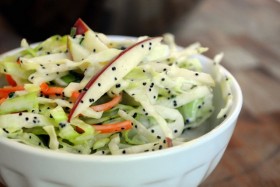 Healing Recipes: Depression – Cannabis Cabbage Salad With Sesame-Lime Dressing