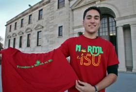 Iowa State Students Suing Over Marijuana T-shirts