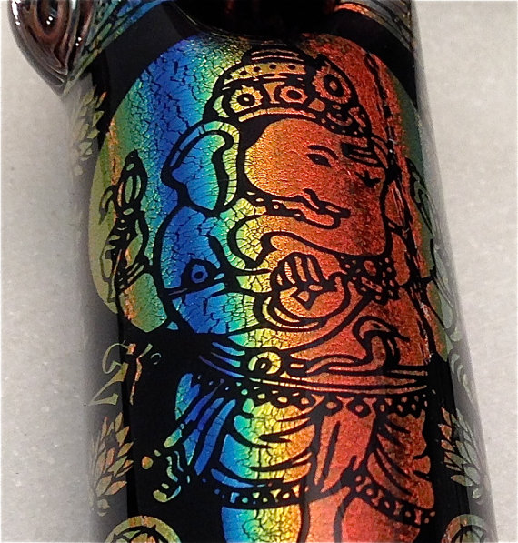 Piece of the Week | Rainbow Ganesha Pipe - Weedist