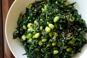 Healing Recipes: Glaucoma – Asian Kale and Edamame Salad