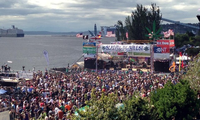 Hempfest 2014: A Bit More Serene, but Still All About the Green, Source: @diablodabs