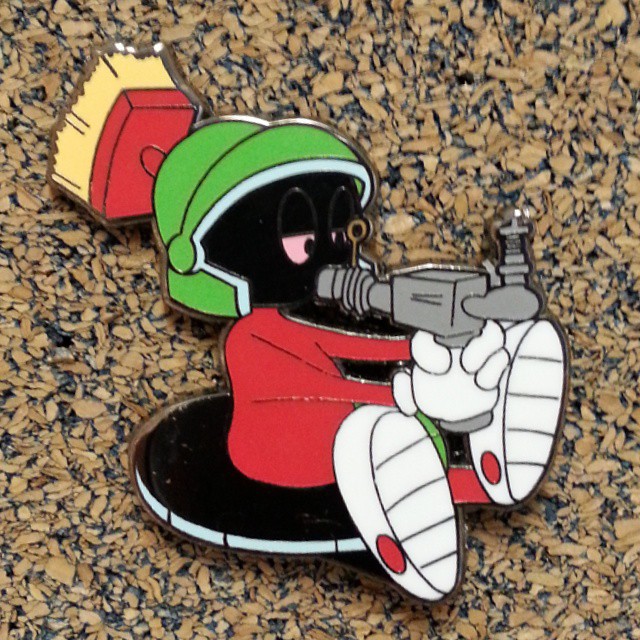 Marvin the Martian Dab Pin by @bose_oner