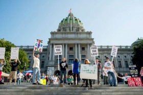 Rally for Medical Marijuana Bill Held at Pennsylvania Capitol